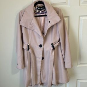 Blush Pink car coat